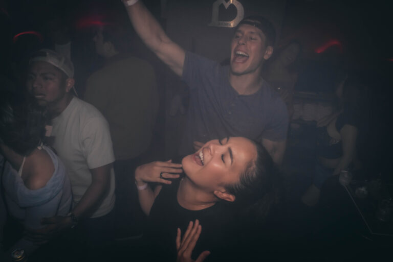 guests having fun at the club