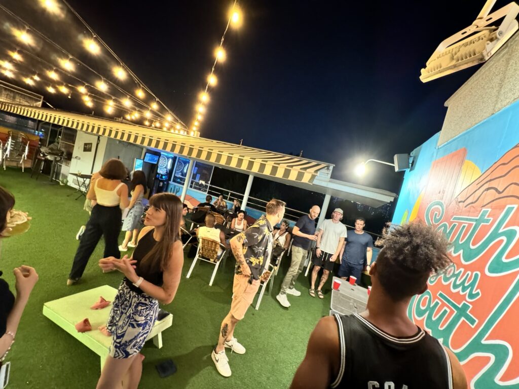 Southside parlor rooftop