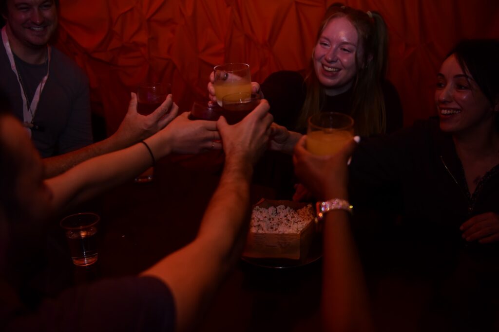Nightlife atmosphere at Wonderfruit in Seoul