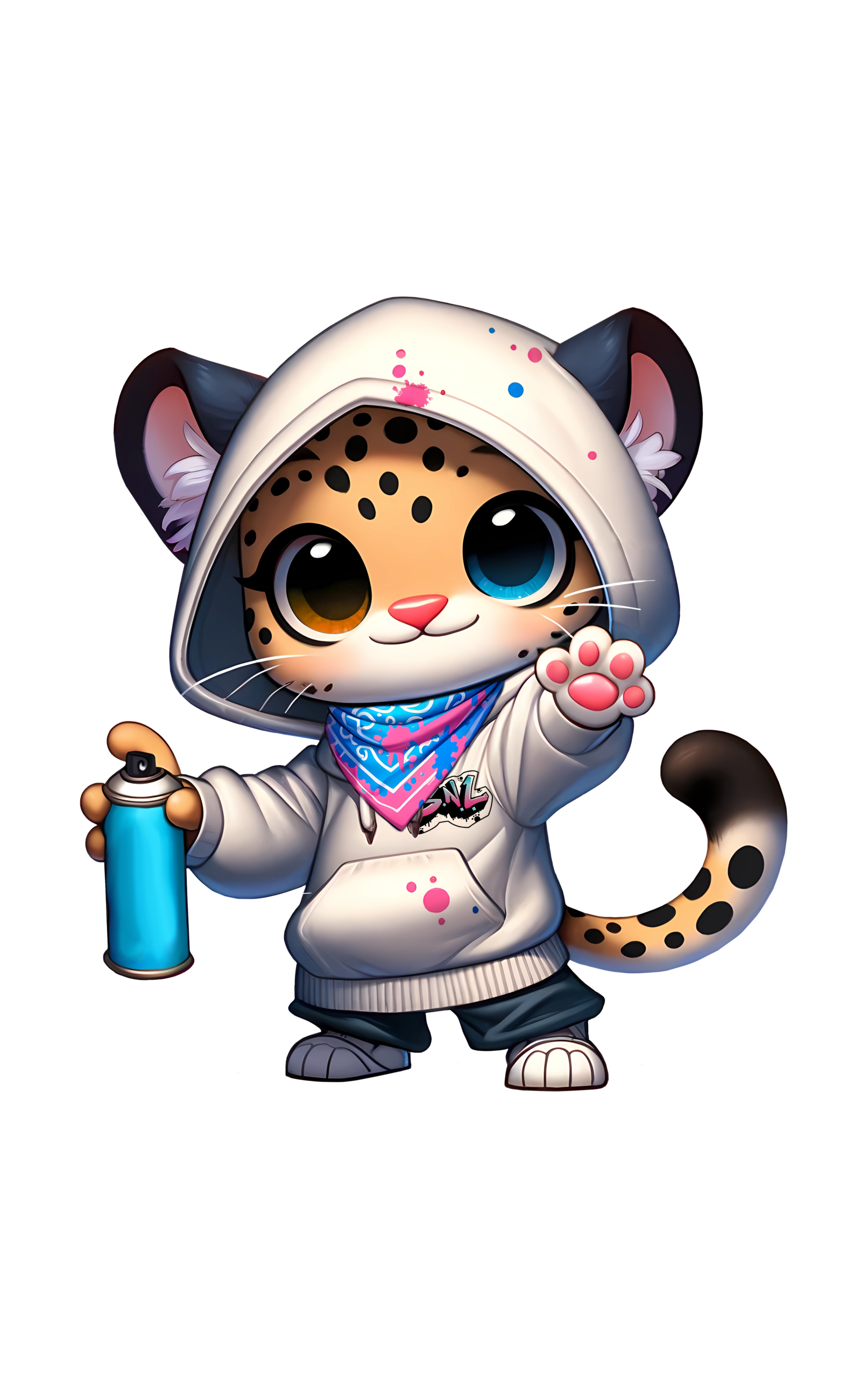 Bam, Seoul Night Life's leopard cat mascot