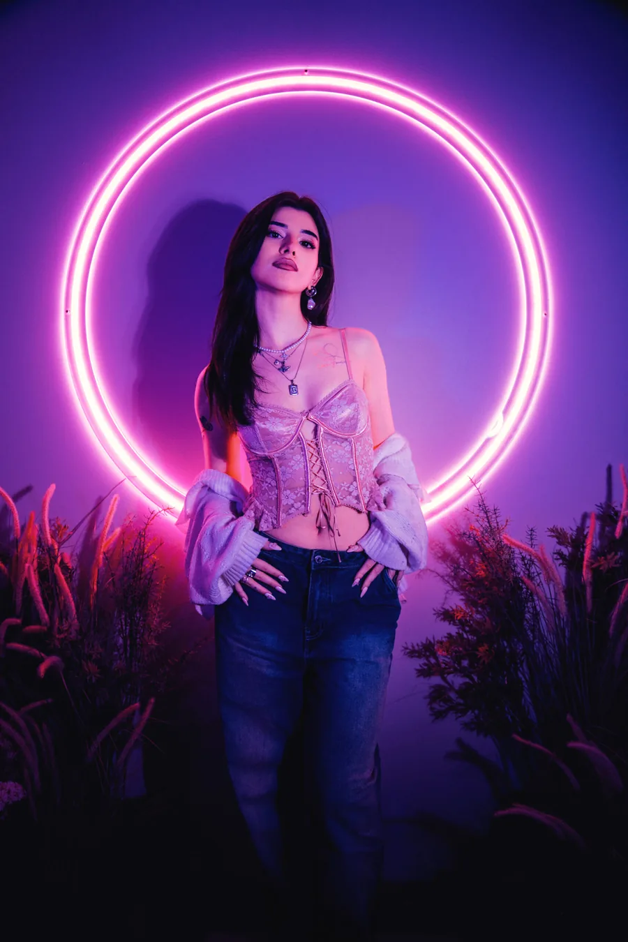 Portrait of Grazia from Seoul Night Life