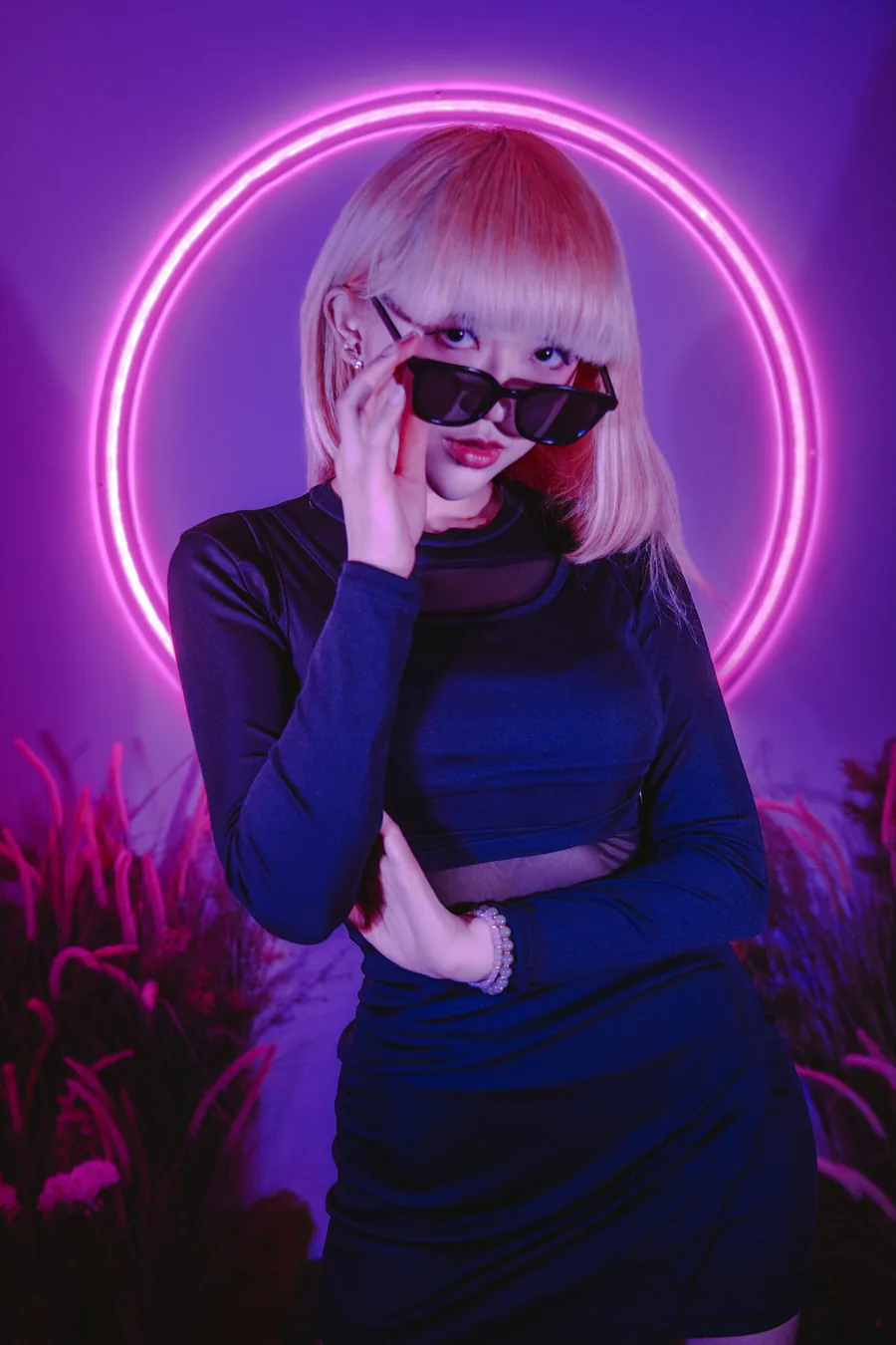 Portrait of Jing from Seoul Night Life